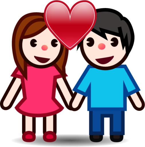 couple (white) emoji