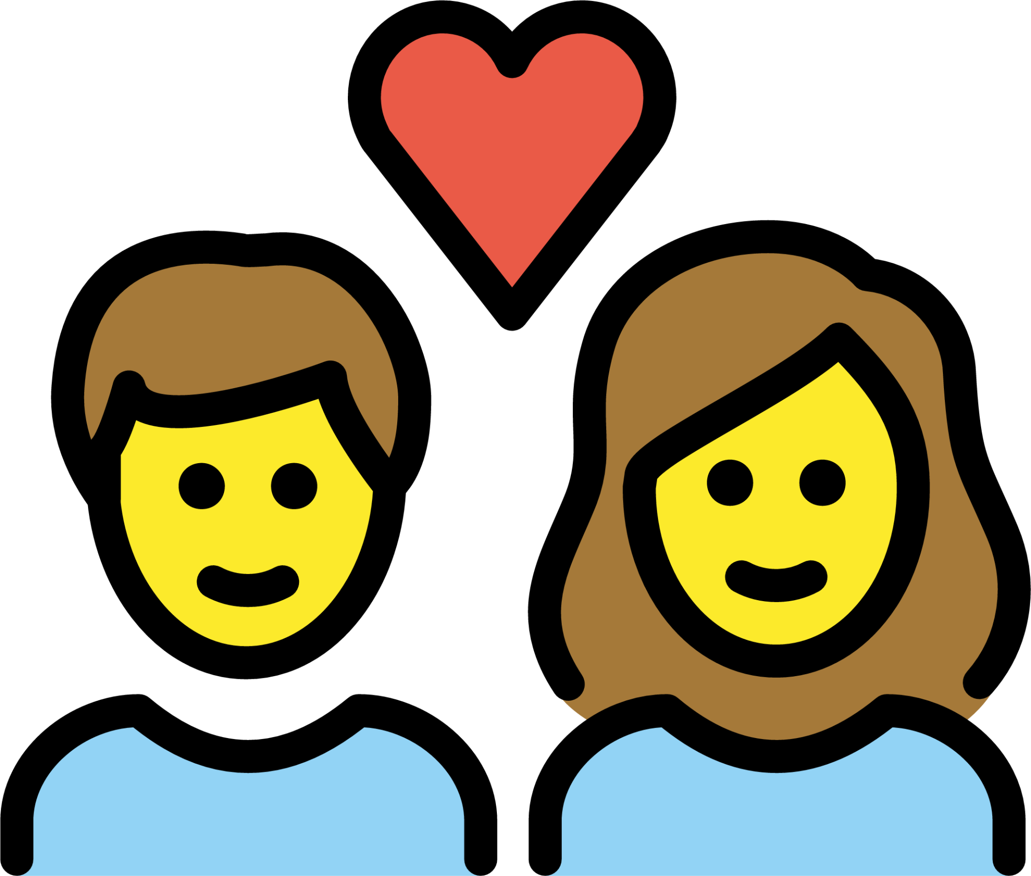 couple with heart Emoji - Download for free – Iconduck