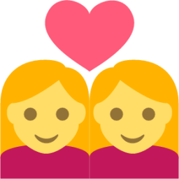 couple (woman,woman) emoji