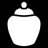 covered jar icon