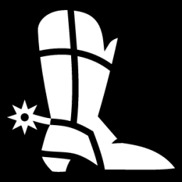 cowboy boot icon