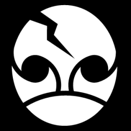 cracked mask icon
