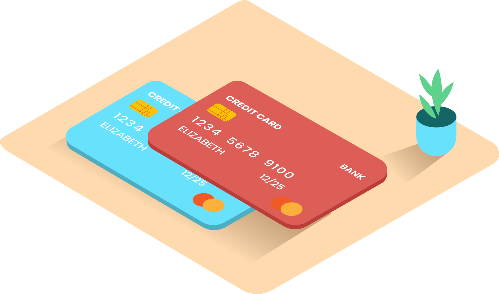 Credit Card illustration