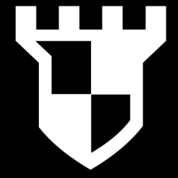 crenulated shield icon