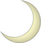 crescent moon emoji