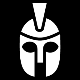 crested helmet icon