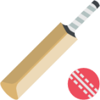cricket bat and ball emoji