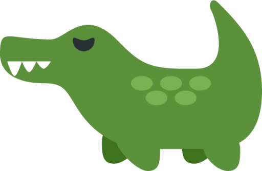 crocodile man emoji