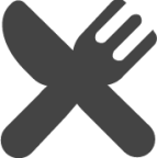 cross cutlery icon