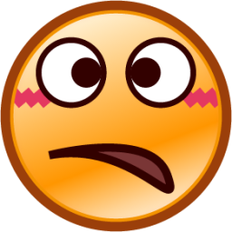 cross eyed face (smiley) emoji