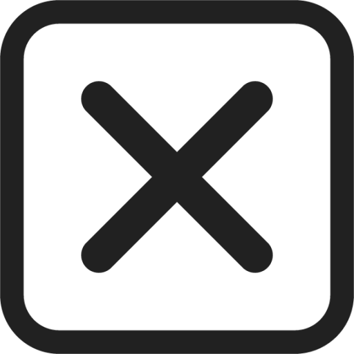 cross mark button emoji