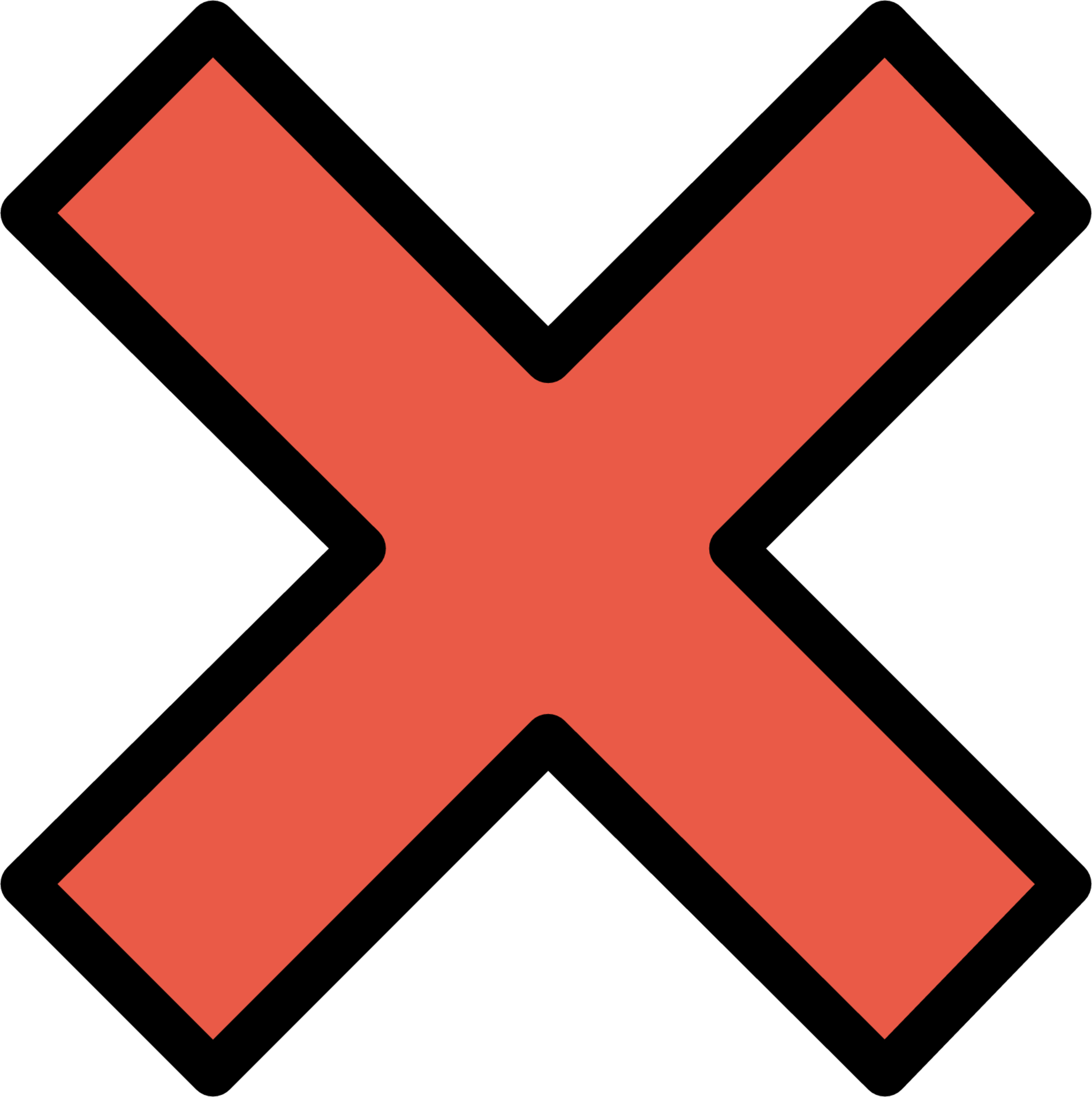 cross mark emoji