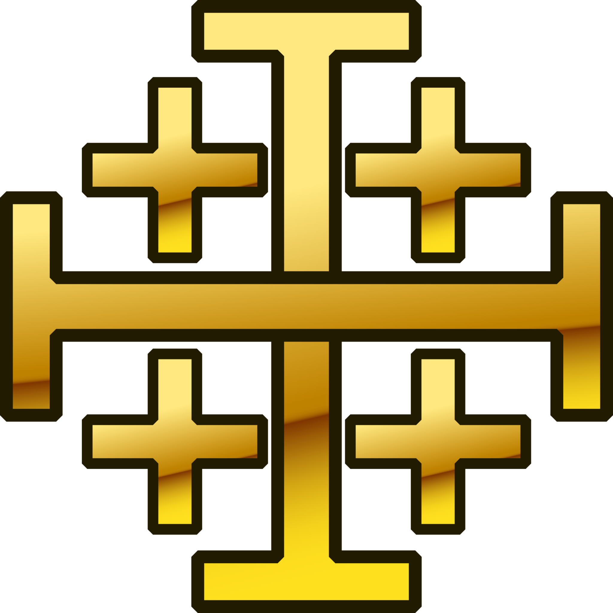 cross of jerusalem emoji