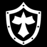 cross shield icon