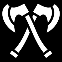crossed axes icon