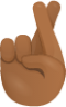 Crossed fingers skin 4 emoji emoji