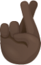 Crossed fingers skin 5 emoji emoji