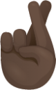 Crossed fingers skin 5 emoji emoji