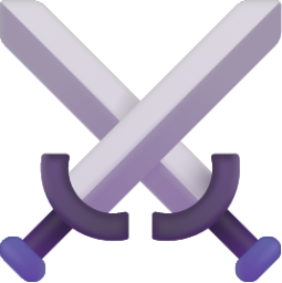 Crossed Swords Emoji (U+2694, U+FE0F)
