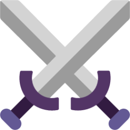 Crossed, swords icon - Download on Iconfinder on Iconfinder