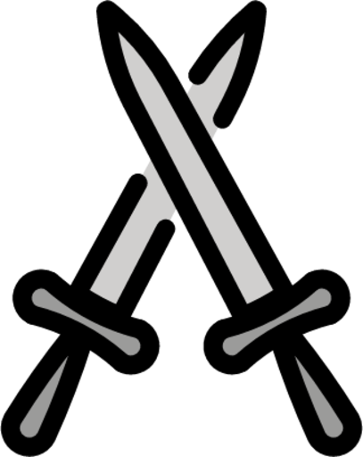 crossed swords Emoji - Download for free – Iconduck