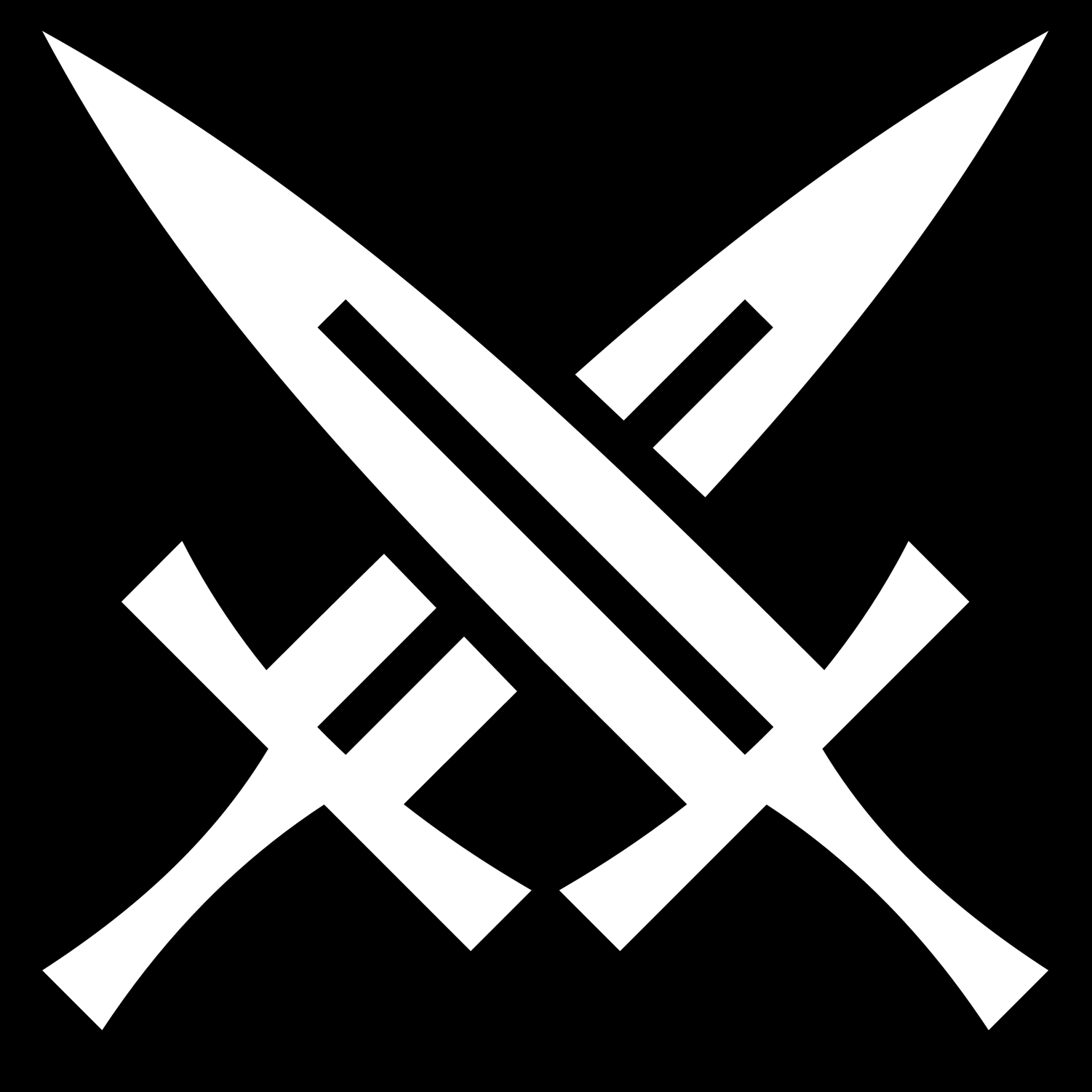 Crossed, swords icon - Download on Iconfinder on Iconfinder