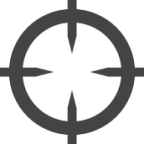 crosshairs icon