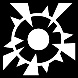 crowned explosion icon