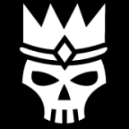 crowned skull icon