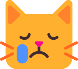 crying cat emoji