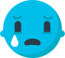 crying face emoji