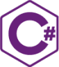 csharp line icon