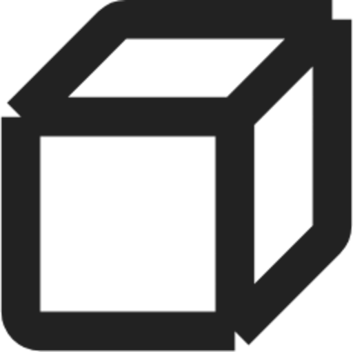 cube square 3d icon