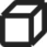 cube square 3d icon