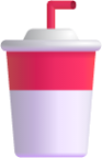 cup with straw emoji