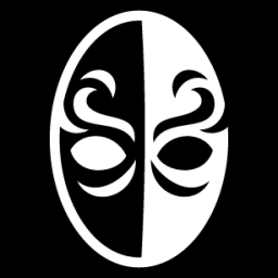 curly mask icon