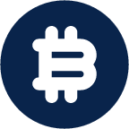 currency bitcoin fill business icon