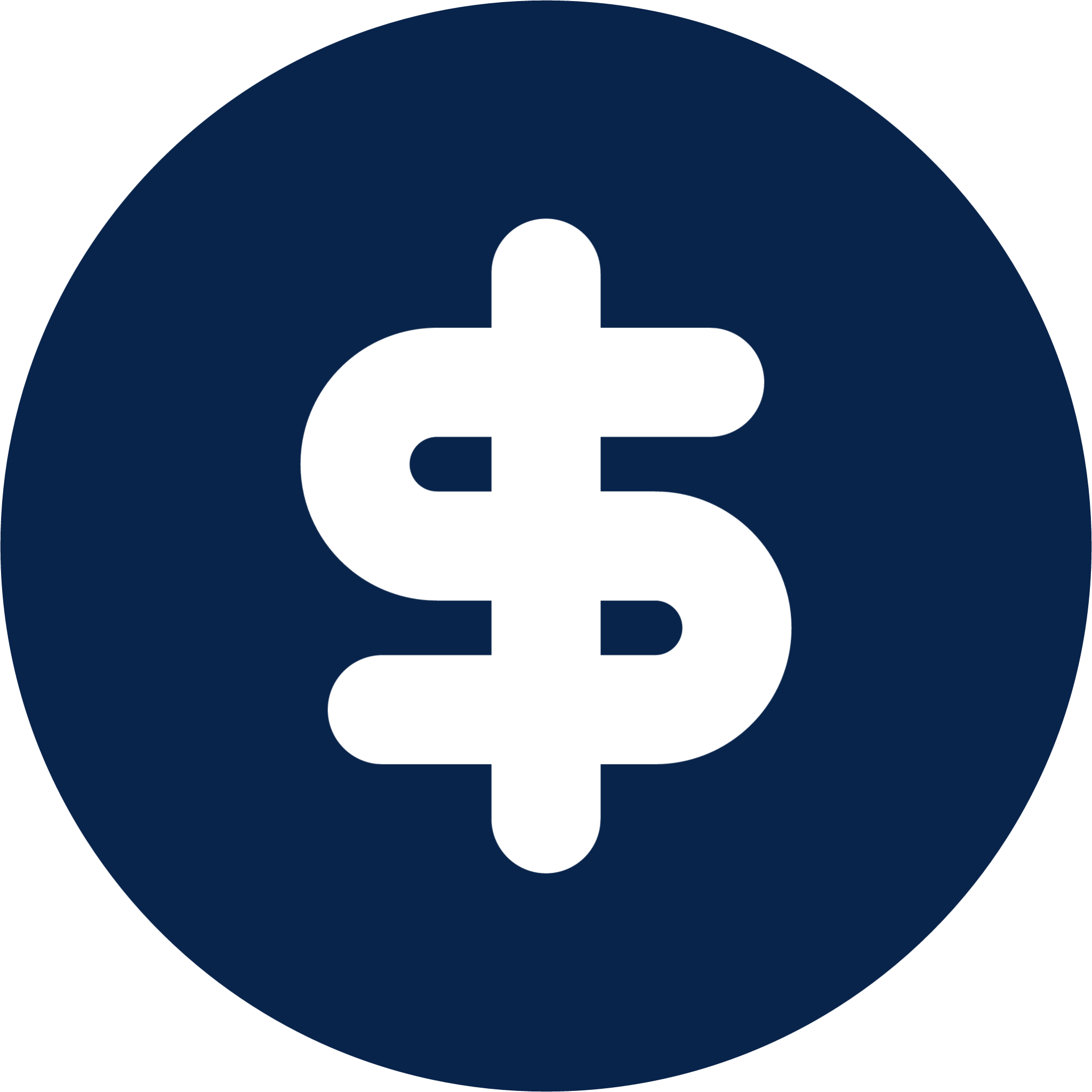 currency dollar fill business icon