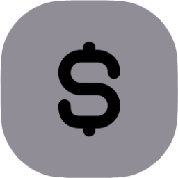 currency dollar square icon