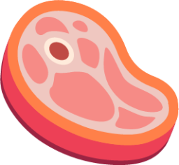 cut of meat emoji
