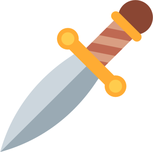 dagger knife emoji