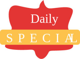 daily specials sign icon