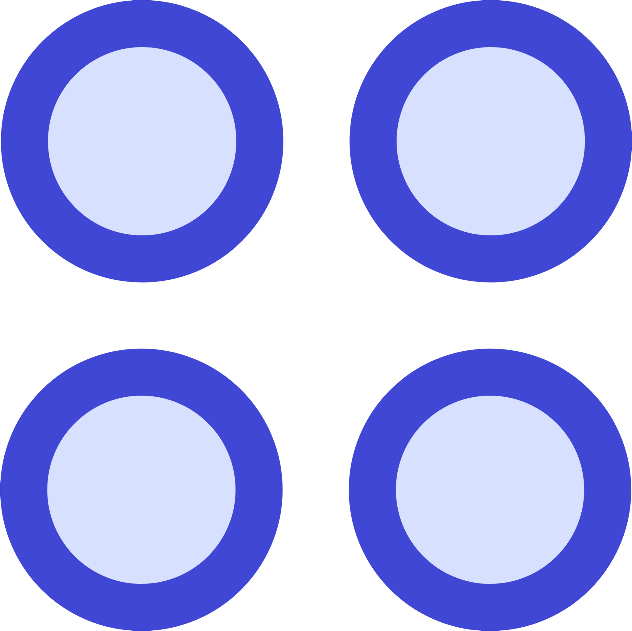 dashboard layout circle icon