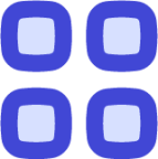 dashboard layout square app application dashboard home layout square icon