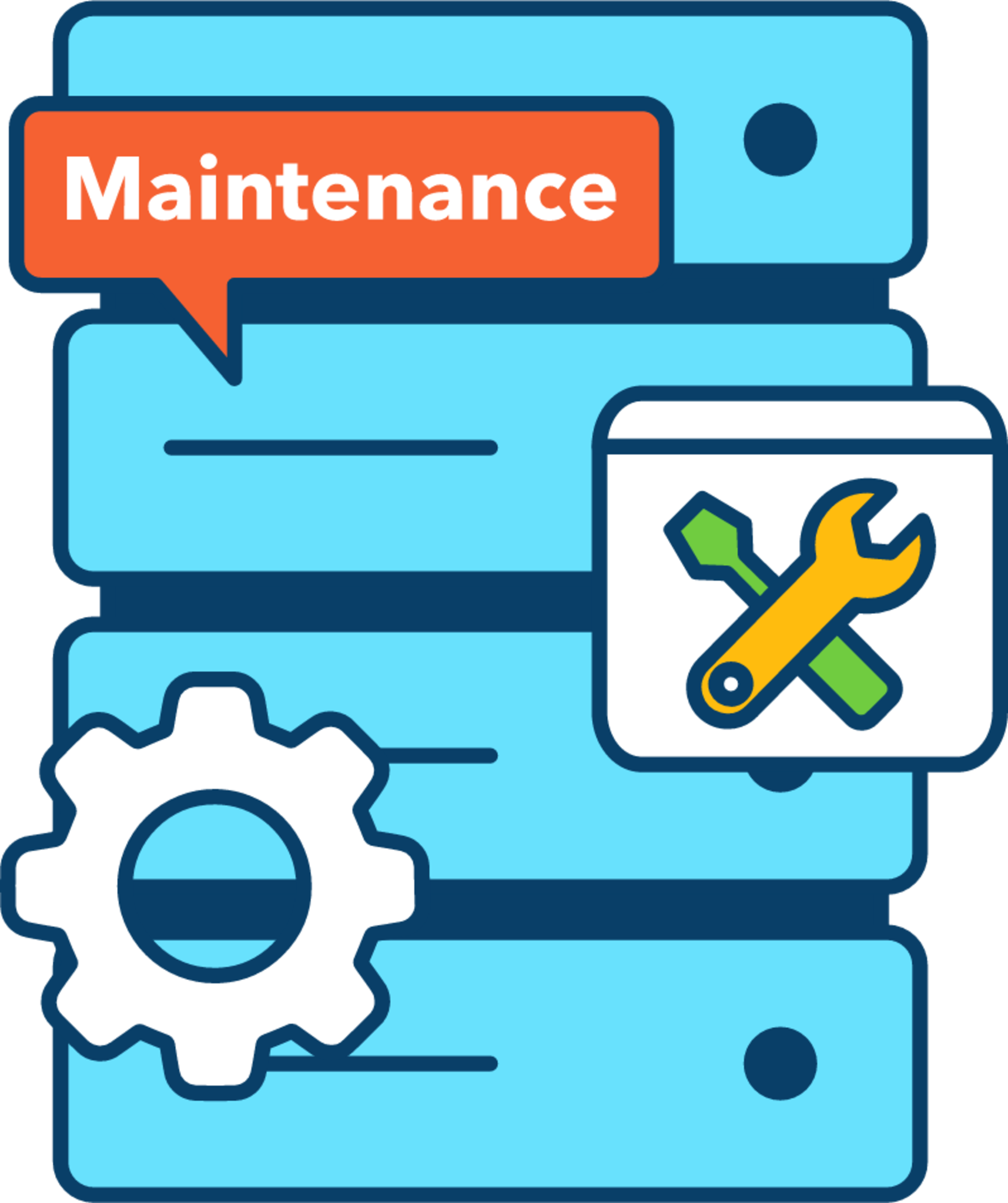 Data maintenance illustration