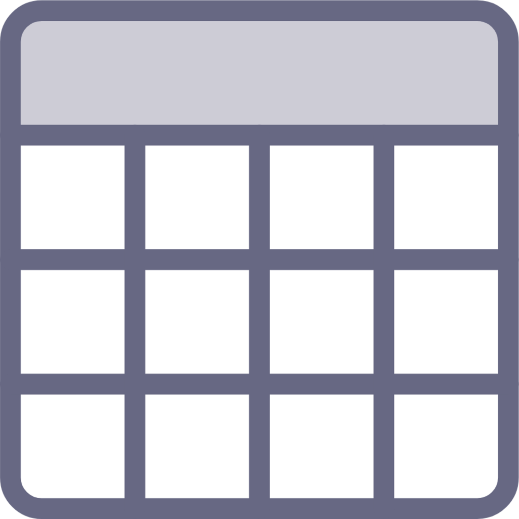 database table icon
