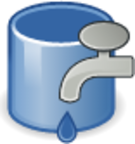 database tap drop icon