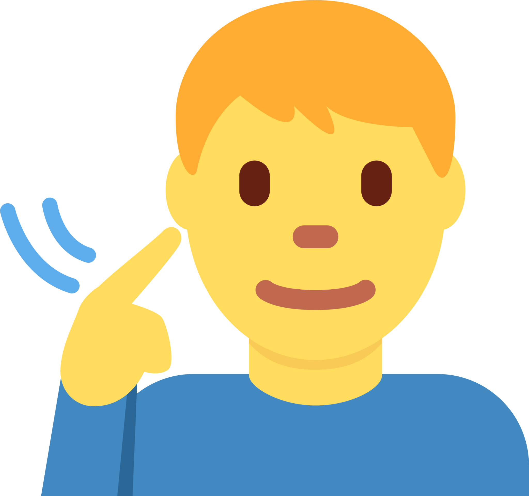 deaf man emoji