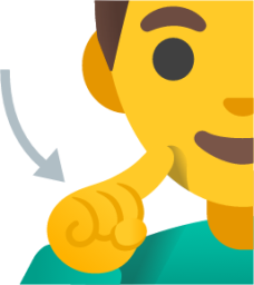 deaf man emoji