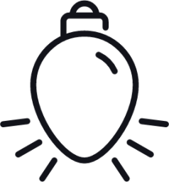 decoration lamp icon